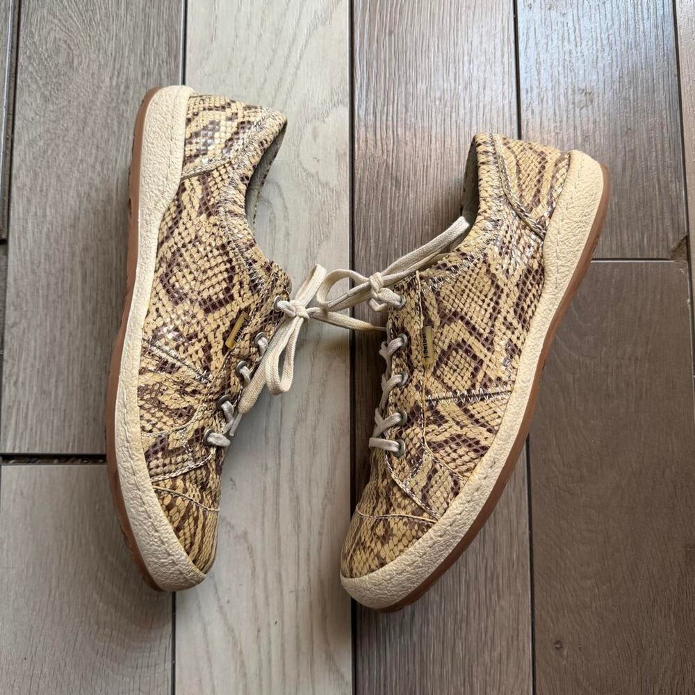 Josef seibel snake print leather